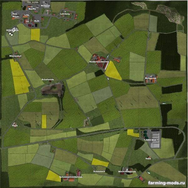 Мод "Frankenland Map v2.0" для Farming / Landwirtschafts Simulator 2013 Мод "Frankenland Map v2.0" для Farming / Landwirtschafts Simulator 2013