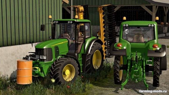 Мод "John Deere 6330 v 3.0" для Farming Simulator 2017 Мод "John Deere 6330 v 3.0" для Farming Simulator 2017