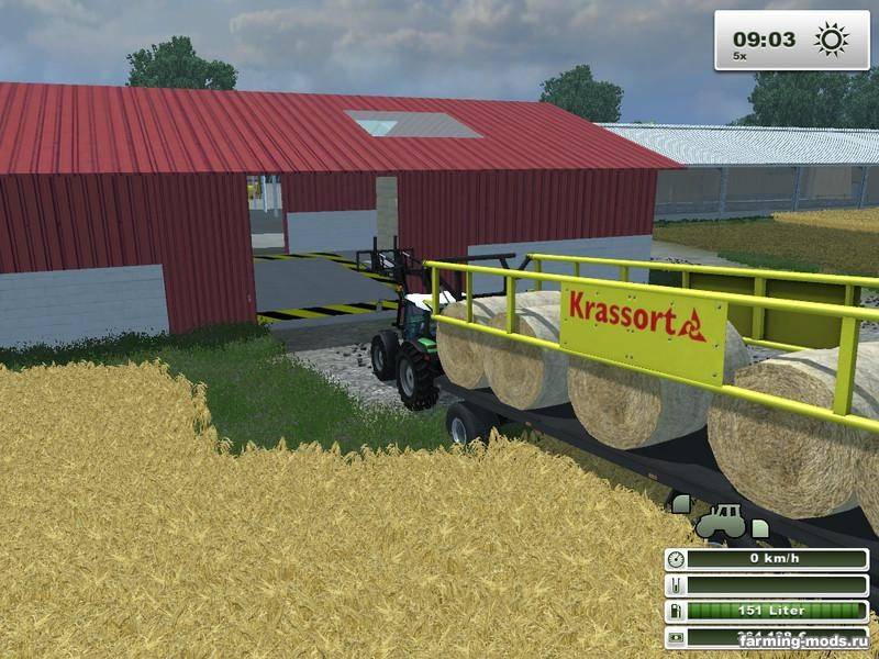 Мод "Uckerfelde Map v1.2" для Farming / Landwirtschafts Simulator 2013