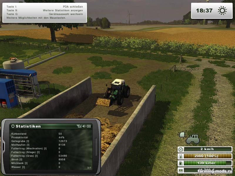 Мод "Uckerfelde Map v1.2" для Farming / Landwirtschafts Simulator 2013