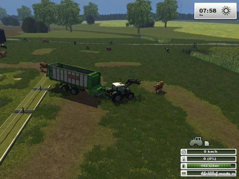 Мод "Uckerfelde Map v1.2" для Farming / Landwirtschafts Simulator 2013