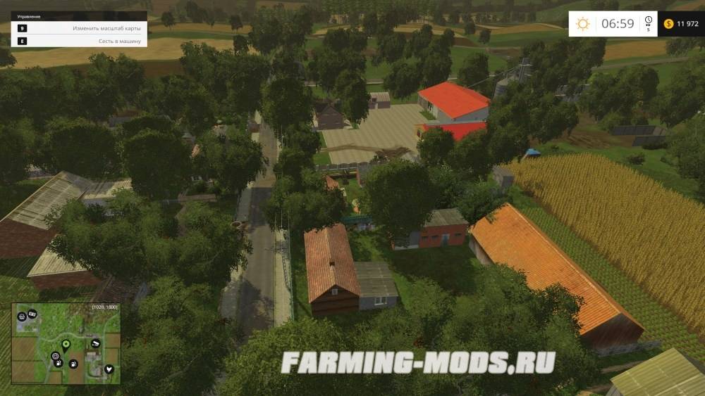 Мод "Poland Map v1.0" для Farming Simulator 2015