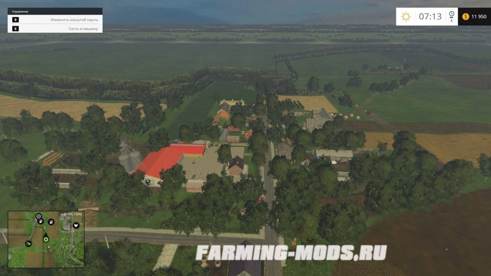 Мод "Poland Map v1.0" для Farming Simulator 2015