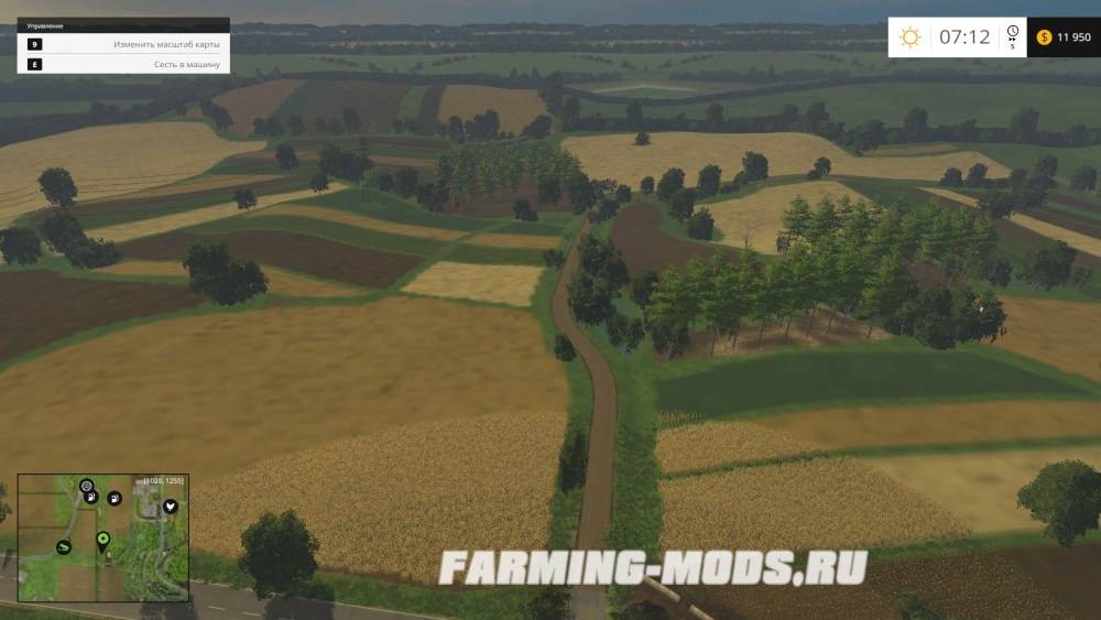 Мод "Poland Map v1.0" для Farming Simulator 2015