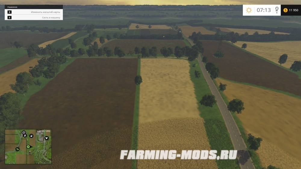 Мод "Poland Map v1.0" для Farming Simulator 2015