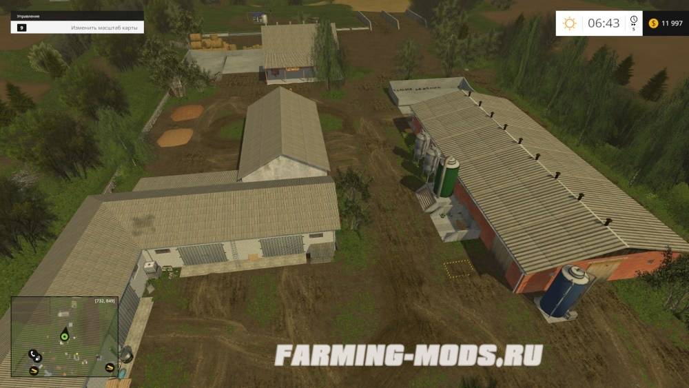 Мод "Zimna Wodka v7.1" для Farming Simulator 2015