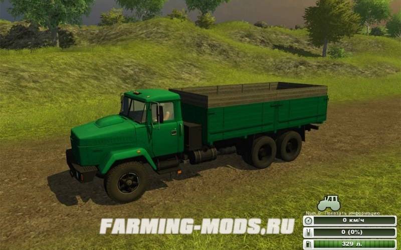 Мод "KrAZ and Trailers Pack v2" для Farming / Landwirtschafts Simulator 2013