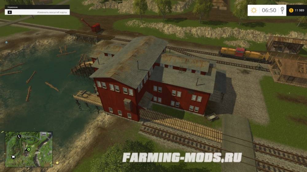 Мод "AVGUS map v1.0" для Farming Simulator 2015