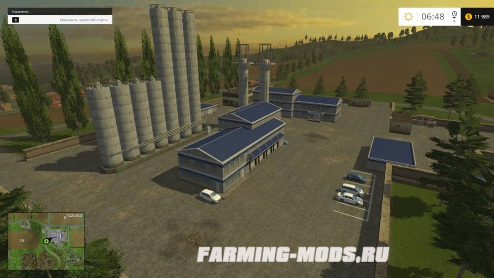 Мод "AVGUS map v1.0" для Farming Simulator 2015