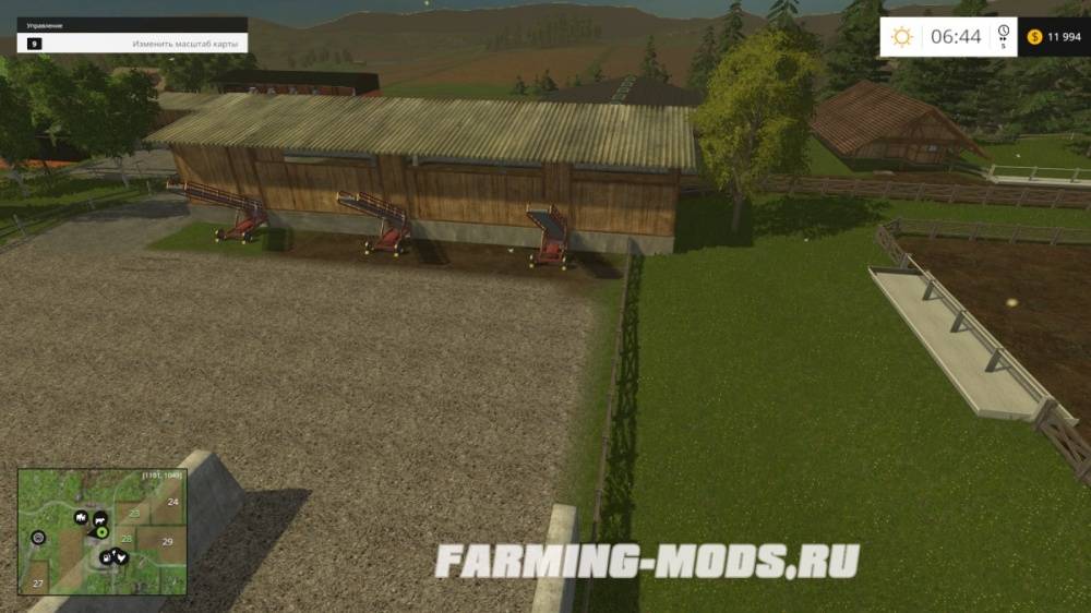 Мод "AVGUS map v1.0" для Farming Simulator 2015