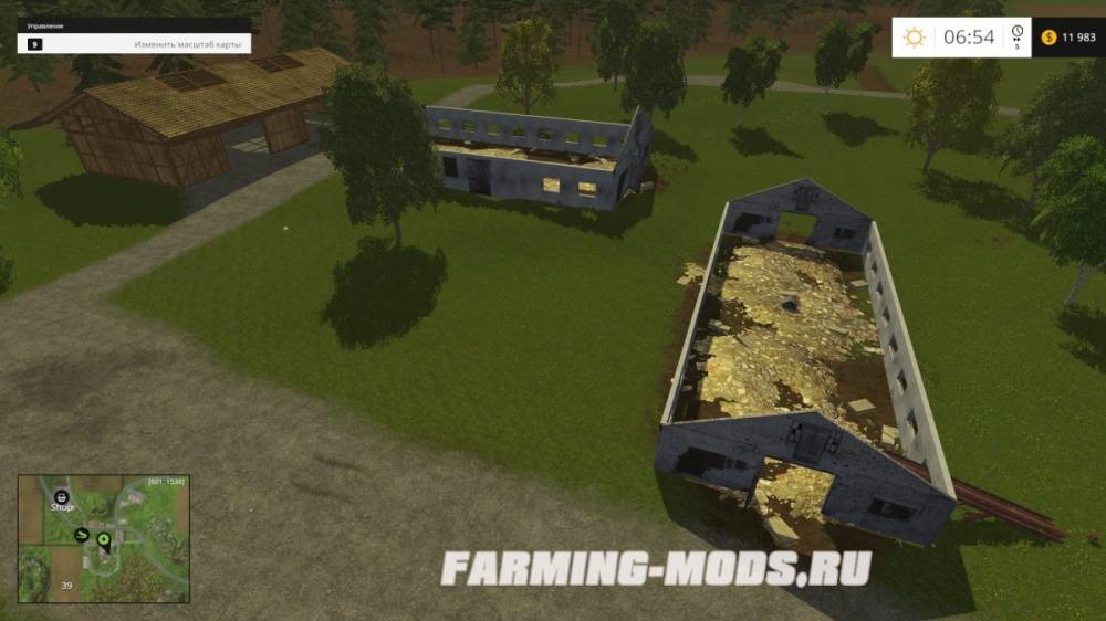 Мод "AVGUS map v1.0" для Farming Simulator 2015