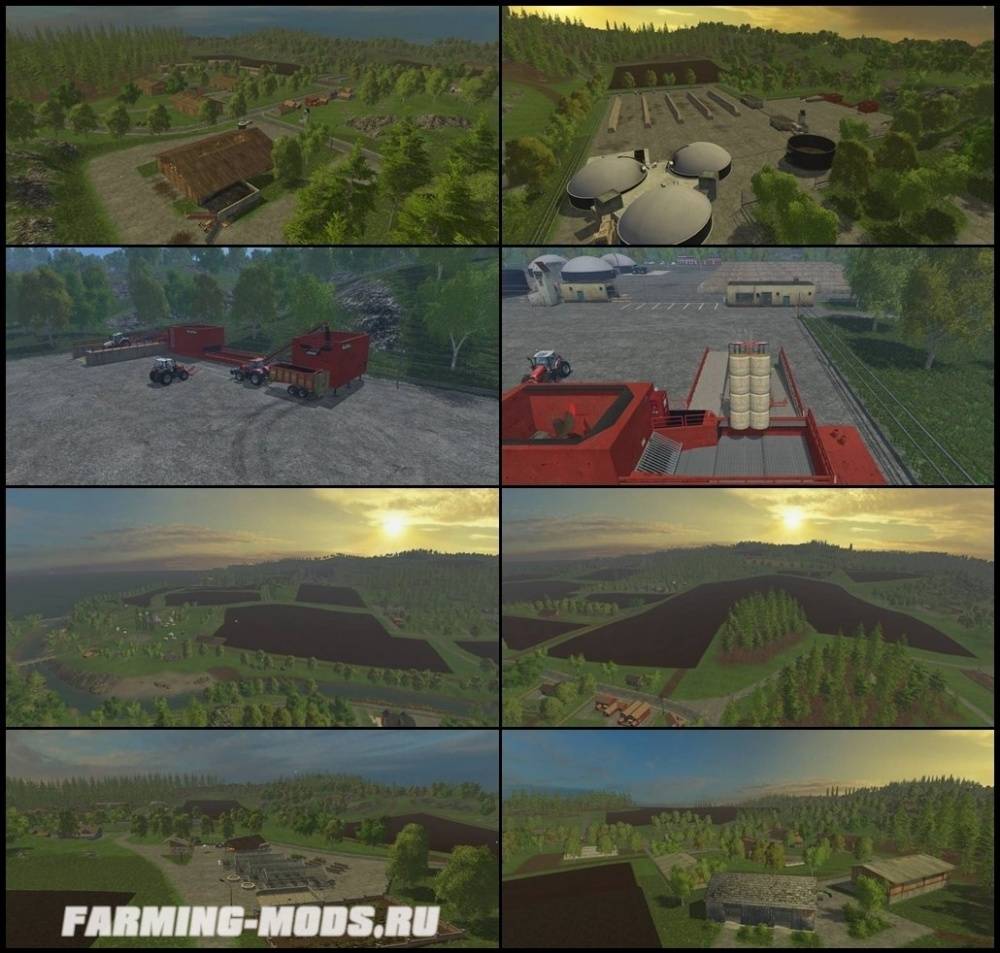 Мод Stroholm Map v2.0 для Farming Simulator 2015