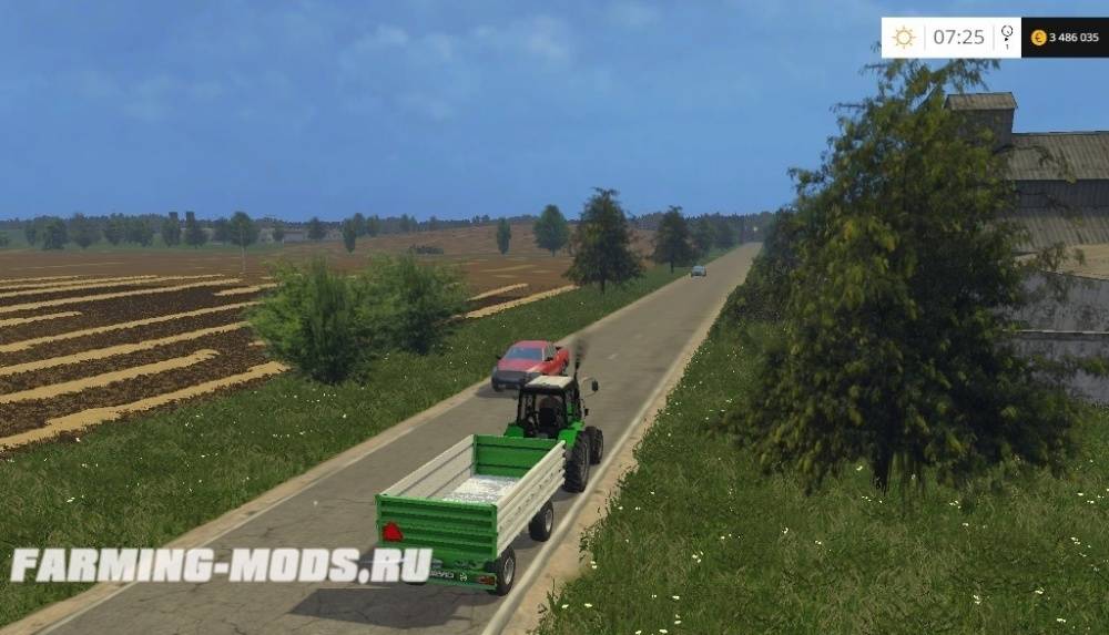 Мод "СПК Борки — Агро v2.0" для Farming Simulator 2015