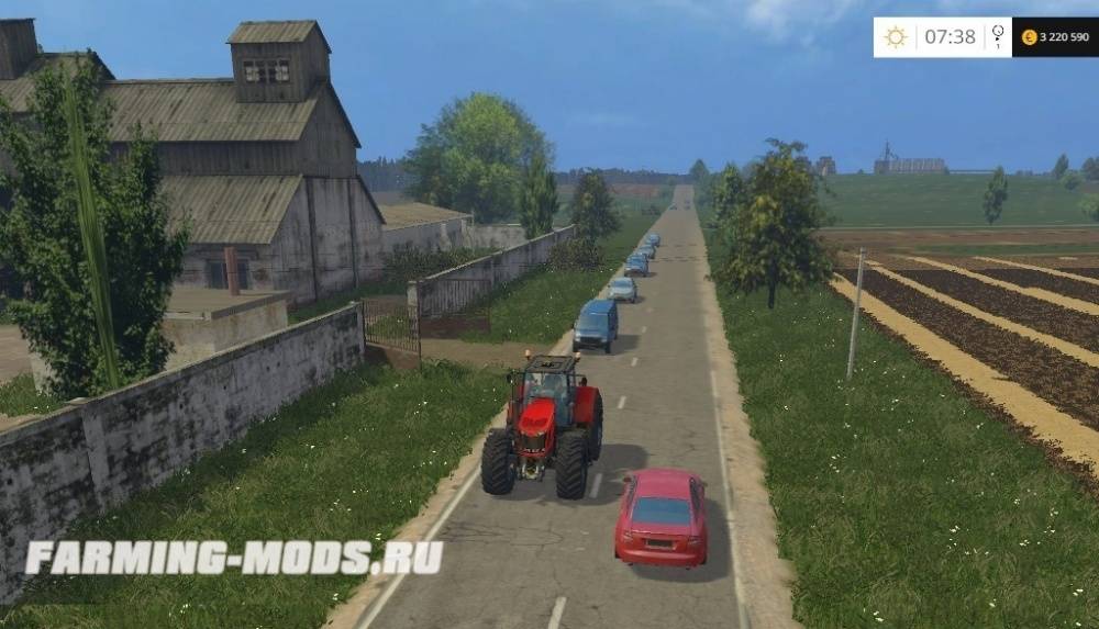 Мод "СПК Борки — Агро v2.0" для Farming Simulator 2015