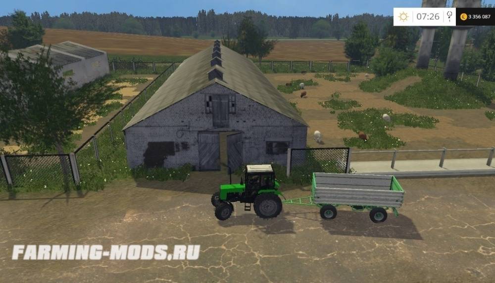 Мод "СПК Борки — Агро v2.0" для Farming Simulator 2015