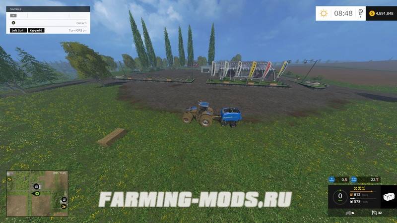 Мод Westbridge Hills v2.2 для Farming Simulator 2015