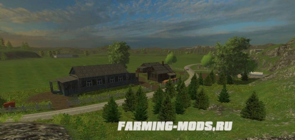 Мод "Долины Алтая v3.0" для Farming Simulator 2015