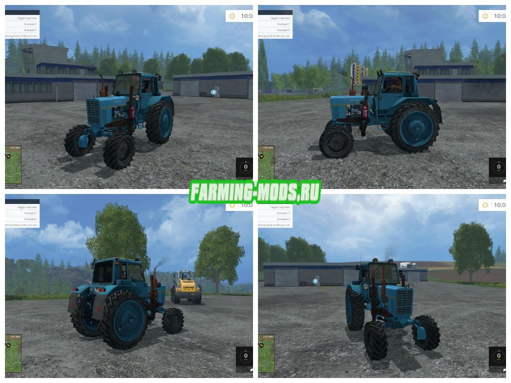 Mod Pak Traktorov Belarus Sovetskogo Perioda Dlya Farming Simulator 2015