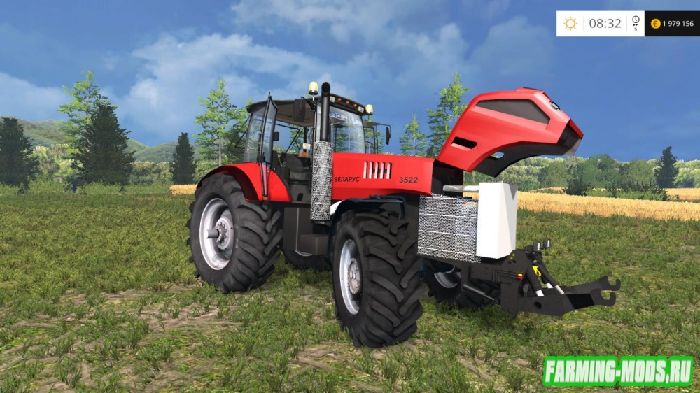 Мод "МТЗ 3522 Беларус v1.3 Break Engine" для Farming Simulator 2015