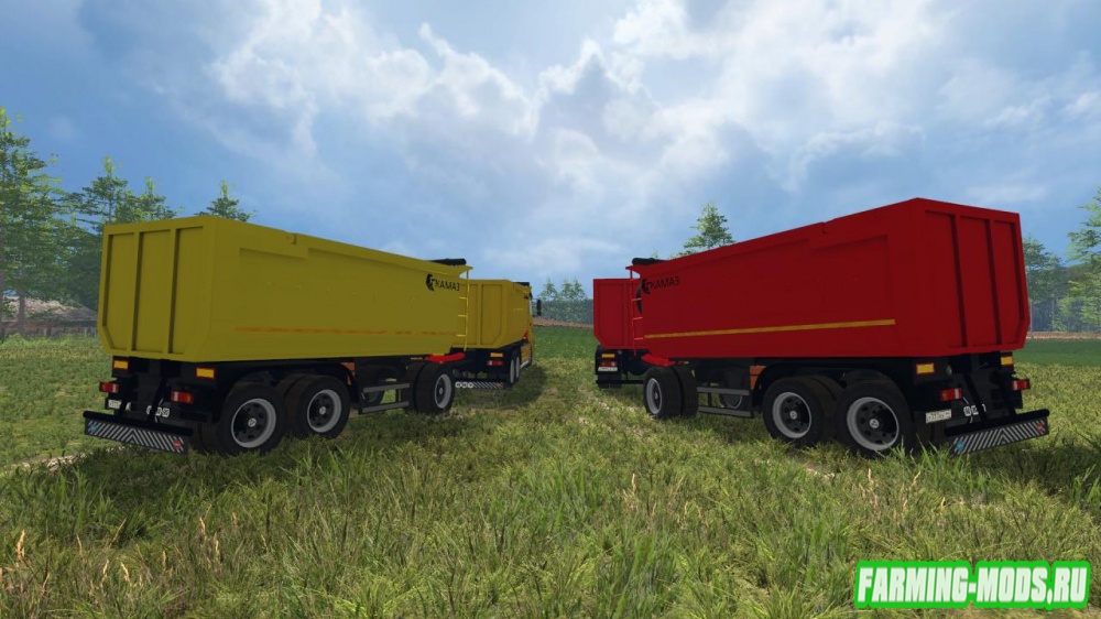 Мод "КамАЗ 5460 BESTLOG v2" для Farming Simulator 2015