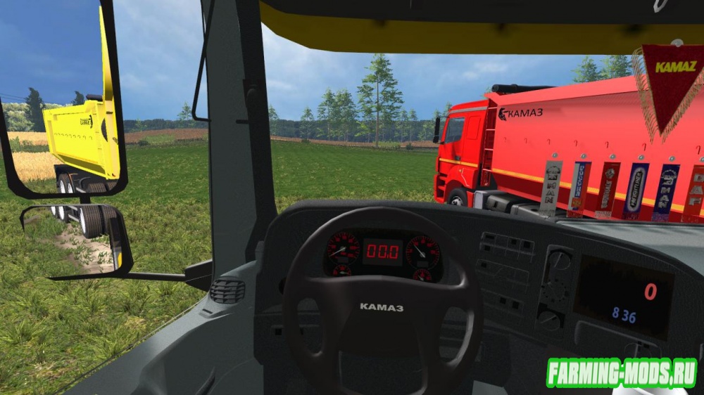 Мод "КамАЗ 5460 BESTLOG v2" для Farming Simulator 2015