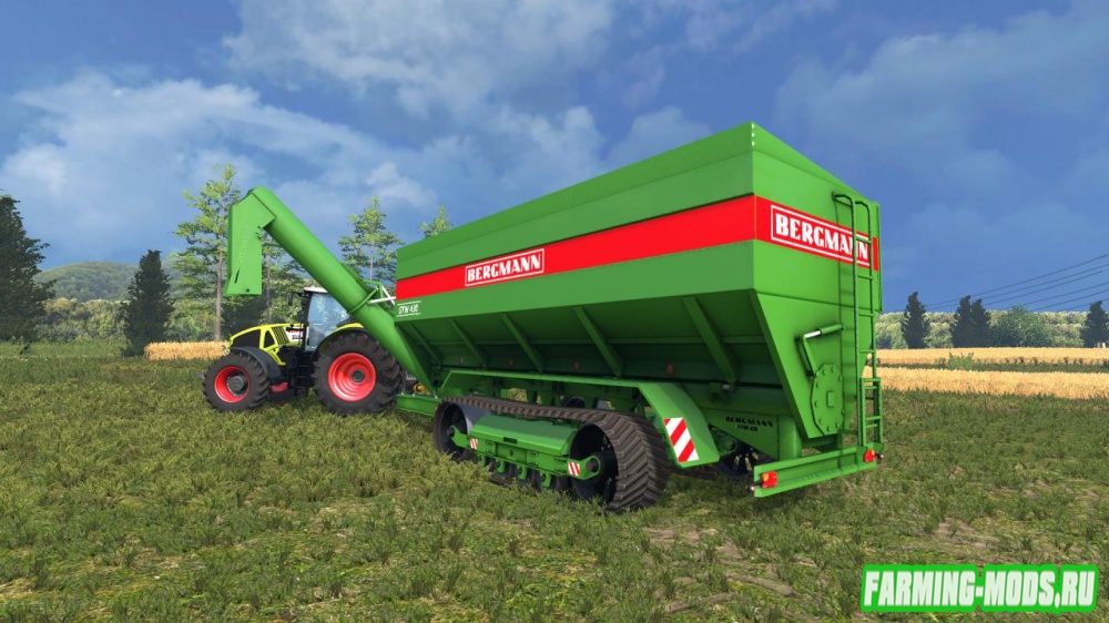 Мод "Bergmann GTW430 ST Tracks" для Farming Simulator 2015