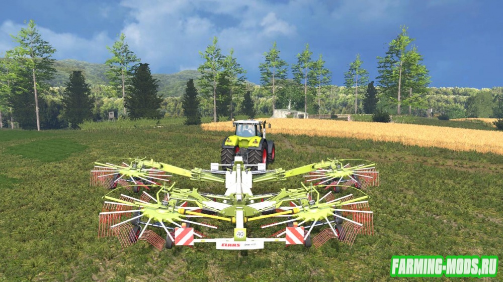 Мод "Claas Liner 4000" для Farming Simulator 2015