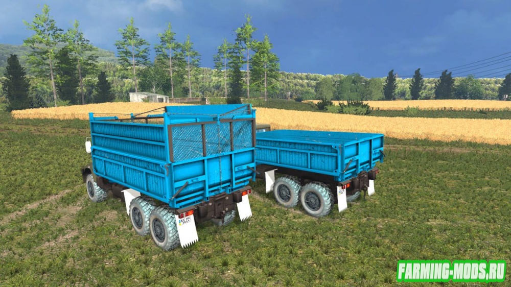 Мод "КрАЗ 18В-1Х Пак" для Farming Simulator 2015