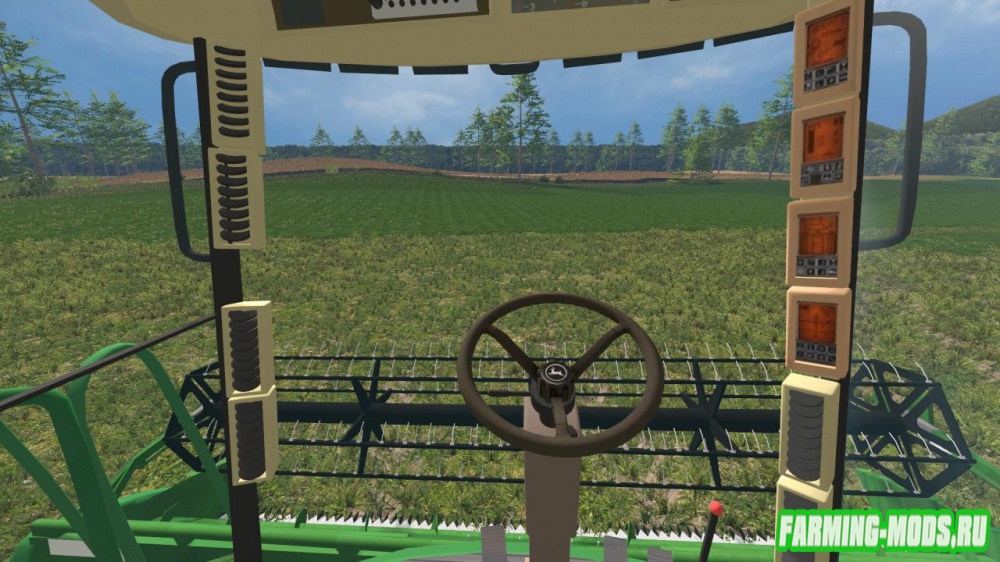 Мод "John Deere 9640 WTS v 2.1" для Farming Simulator 2015