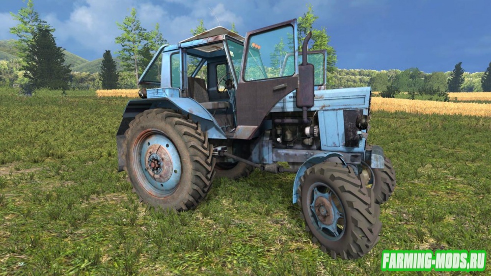 Мод "МТЗ 82 с малой кабиной" для Farming Simulator 2015