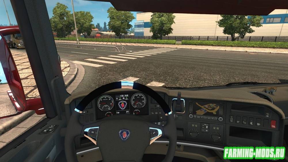 Мод "Scania R bi-truck 2.0 by Conbar" для Euro Truck Simulator 2