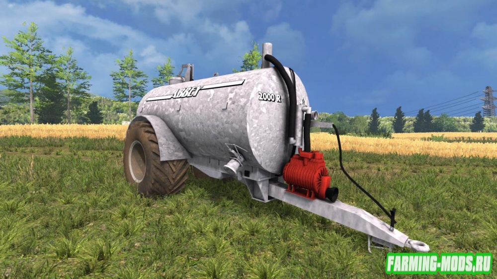 Мод "Abbey 2000R Slurry Tanker" для Farming Simulator 2015