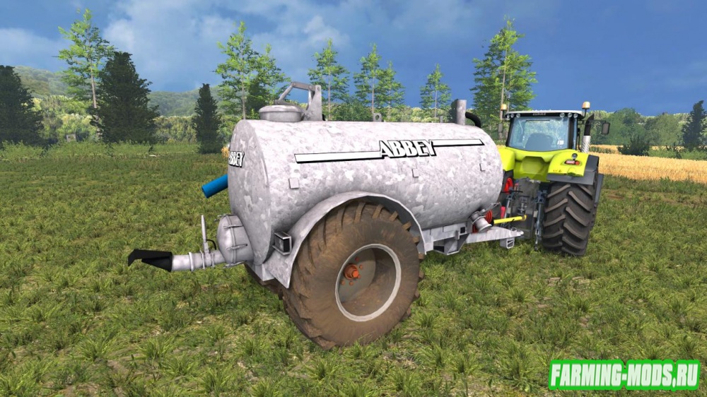 Мод "Abbey 2000R Slurry Tanker" для Farming Simulator 2015