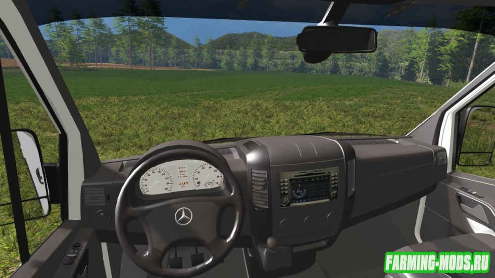 Мод "Mercedes Sprinter Сервис" для Farming Simulator 2015