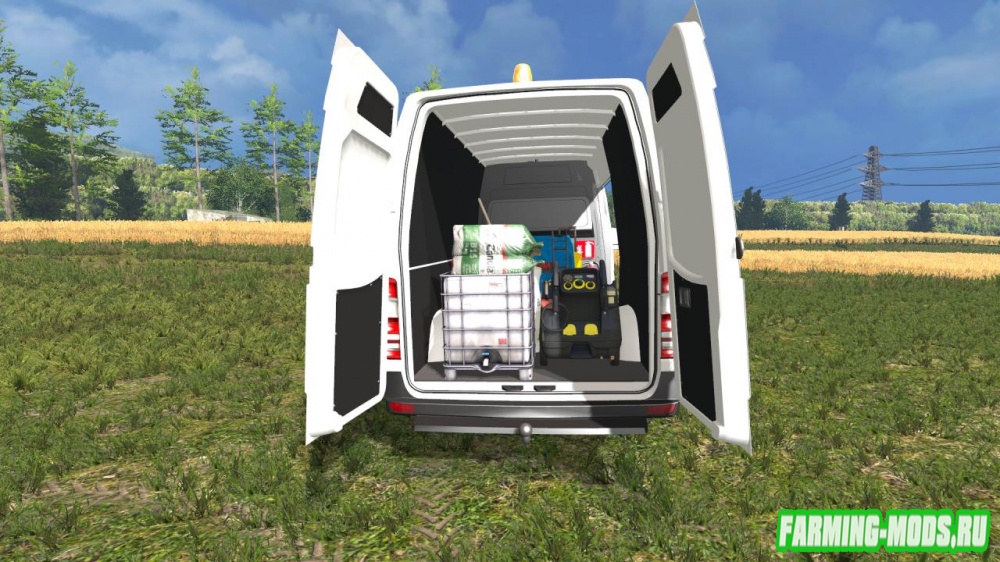 Мод "Mercedes Sprinter Сервис" для Farming Simulator 2015