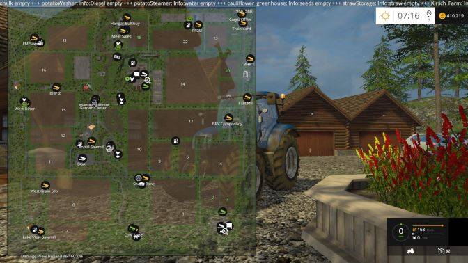 Мод "Карта Black Rock Valley v 4.0" для Farming Simulator 2015