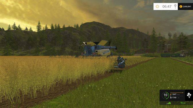 Мод "Карта Black Rock Valley v 4.0" для Farming Simulator 2015