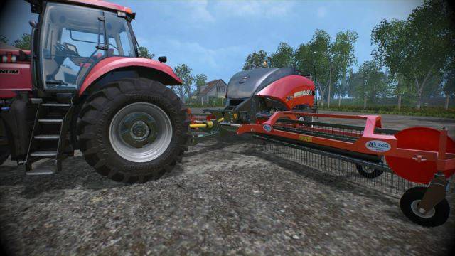 Мод "Case LB334 and Nadal R90 v 1.0" для Farming Simulator 2015