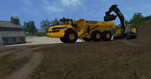 Мод "Volvo A40G v 2.0" для Farming Simulator 2015