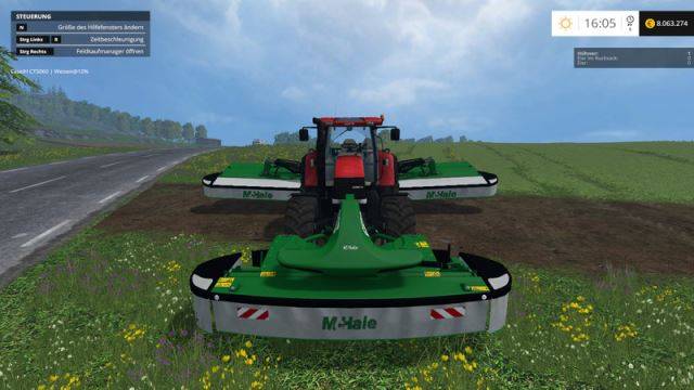 Мод "McHale F1300 & H9000 ProGlide Mowers v 1.0" для Farming Simulator 2015