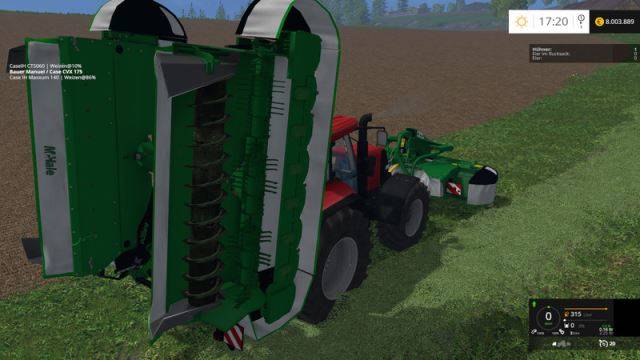 Мод "McHale F1300 & H9000 ProGlide Mowers v 1.0" для Farming Simulator 2015