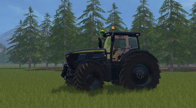 Мод "John Deere 6170R FL/ 6210R/6210R FL v 2.1 Black Edition" для Farming Simulator 2015