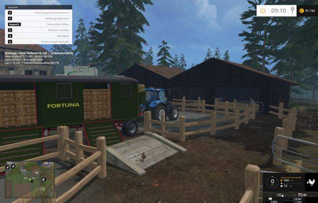 Мод "Карта Ackerndof v 2.2 RUS" для Farming Simulator 2015