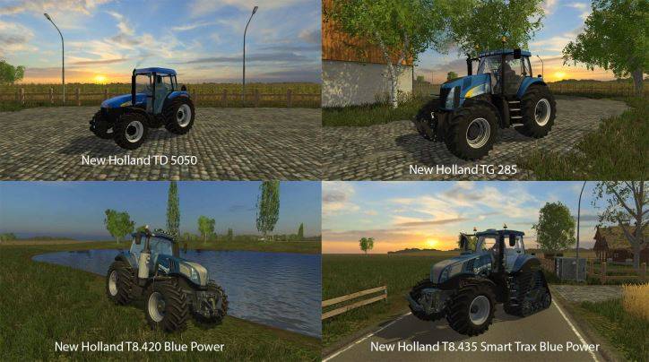 Мод "Big mods pack v 16 new holland pack v 1.0" для Farming Simulator 2015