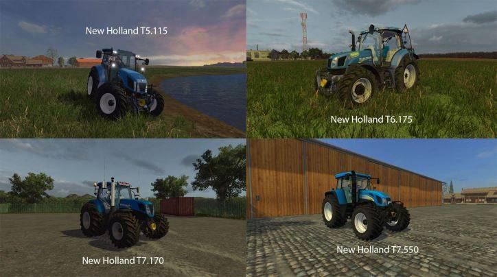 Мод "Big mods pack v 16 new holland pack v 1.0" для Farming Simulator 2015