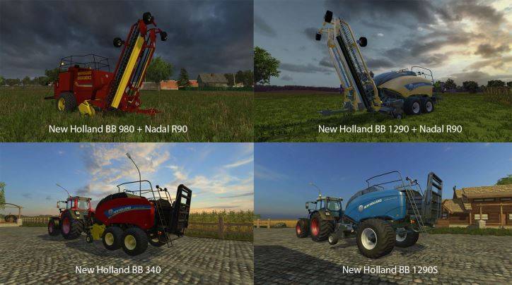 Мод "Big mods pack v 16 new holland pack v 1.0" для Farming Simulator 2015