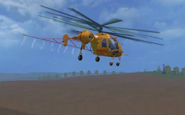 Мод "Helicopters v 1.0" для Farming Simulator 2015