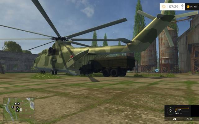 Мод "Helicopters v 1.0" для Farming Simulator 2015