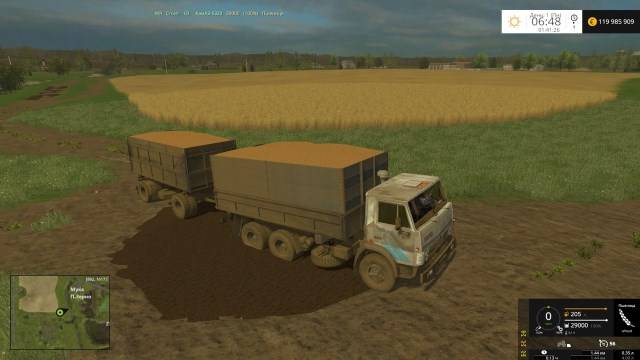 Мод "Камаз 5320" для Farming Simulator 2015