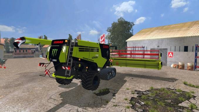 Мод "Claas Lexion 795 v 1.0" для Farming Simulator 2015